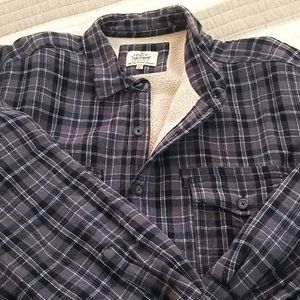 Fleece Lined Flannel Shirt / Jacket Levi's